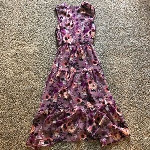Lulus Floral High-neck Dress!